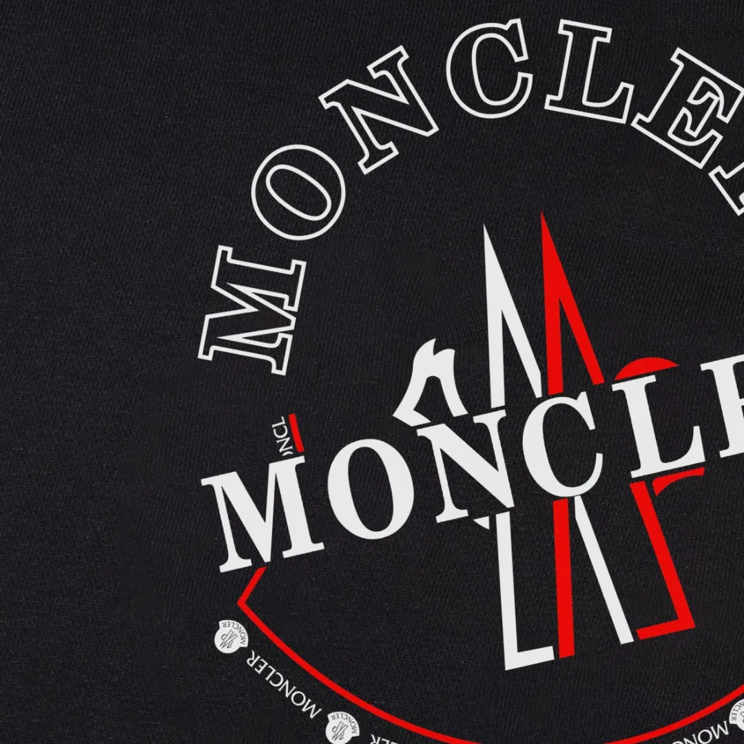 P80💰《Moncler~ 》2026New Arrival Quality T , Versatile Quality ！ ‼ 32 250G ‼ ， ， ， ， T 🤪 Sizes：S-M-L-XL-2XL ：Black，White， Same Style